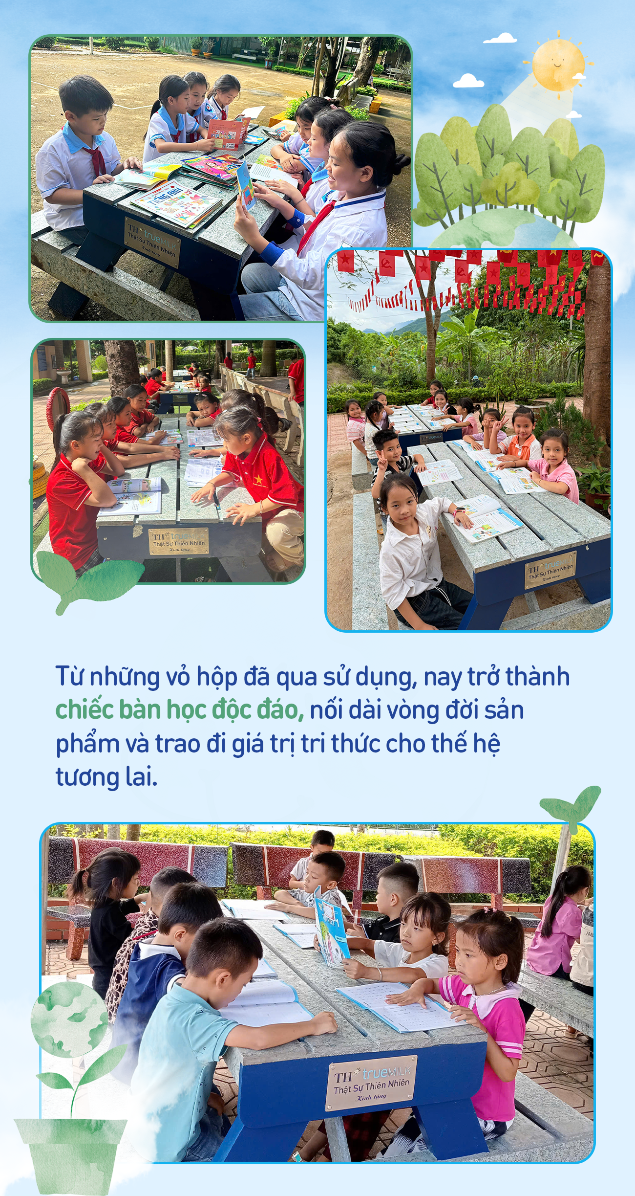 Tập đoàn TH để lại dấu ấn trong cộng đồng bằng chiến dịch “Thu gom vỏ hộp - Lan tỏa sống xanh 2025”- Ảnh 4.