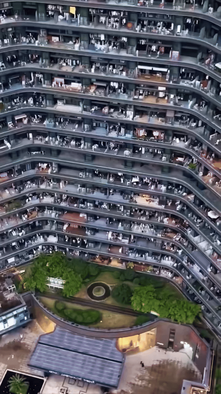 Cận cảnh khu dân cư lớn nhất thế giới, ai nhìn cũng phải thốt lên 2 chữ: Tiền đình!- Ảnh 7.