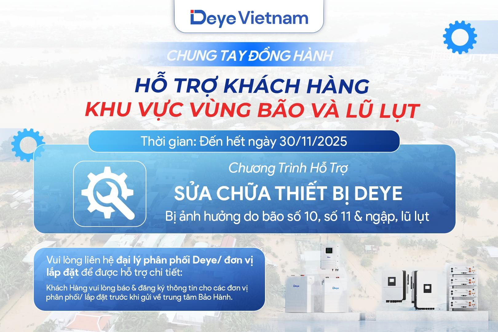 Ningbo Deye Technology ủng hộ 1 tỷ đồng hỗ trợ đồng bào miền Trung khắc phục hậu quả bão, lũ- Ảnh 1.