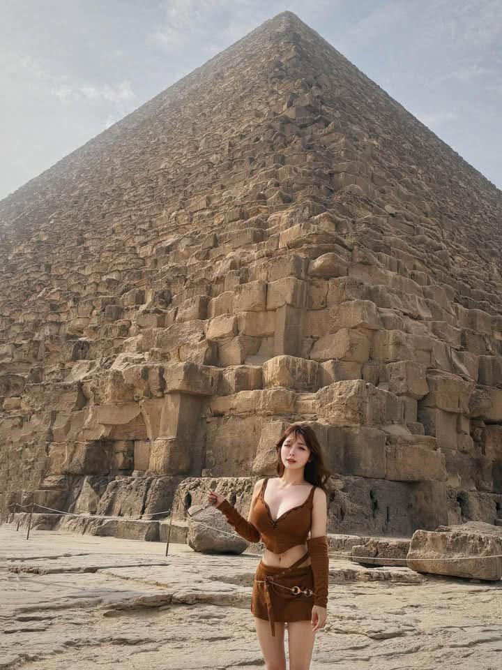 Xả ảnh du lịch Ai Cập, hot girl làm fan bối rối- Ảnh 8. Xả ảnh du lịch Ai Cập, hot girl làm fan bối rối- Ảnh 8.