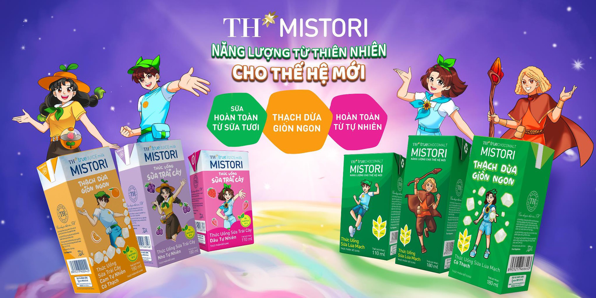 Bước vào Vũ trụ TH MISTORI - Trải nghiệm hương vị tươi ngon và năng lượng từ thiên nhiên- Ảnh 1.