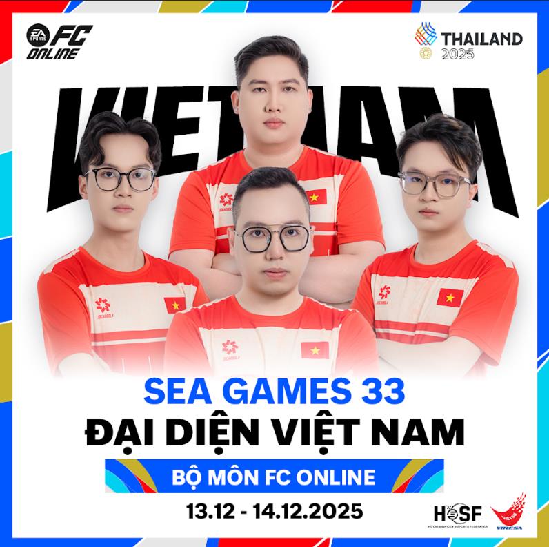 FC Online Việt Nam quyết tâm giành huy chương vàng tại SEA Games 33- Ảnh 1.