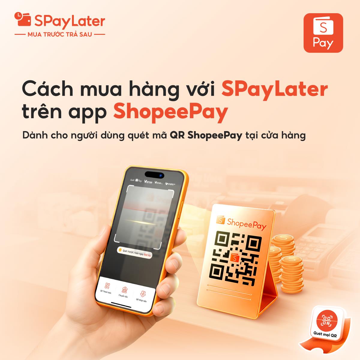 Hướng dẫn cách chi tiêu linh hoạt cùng SPayLater trên ứng dụng ShopeePay- Ảnh 1.
