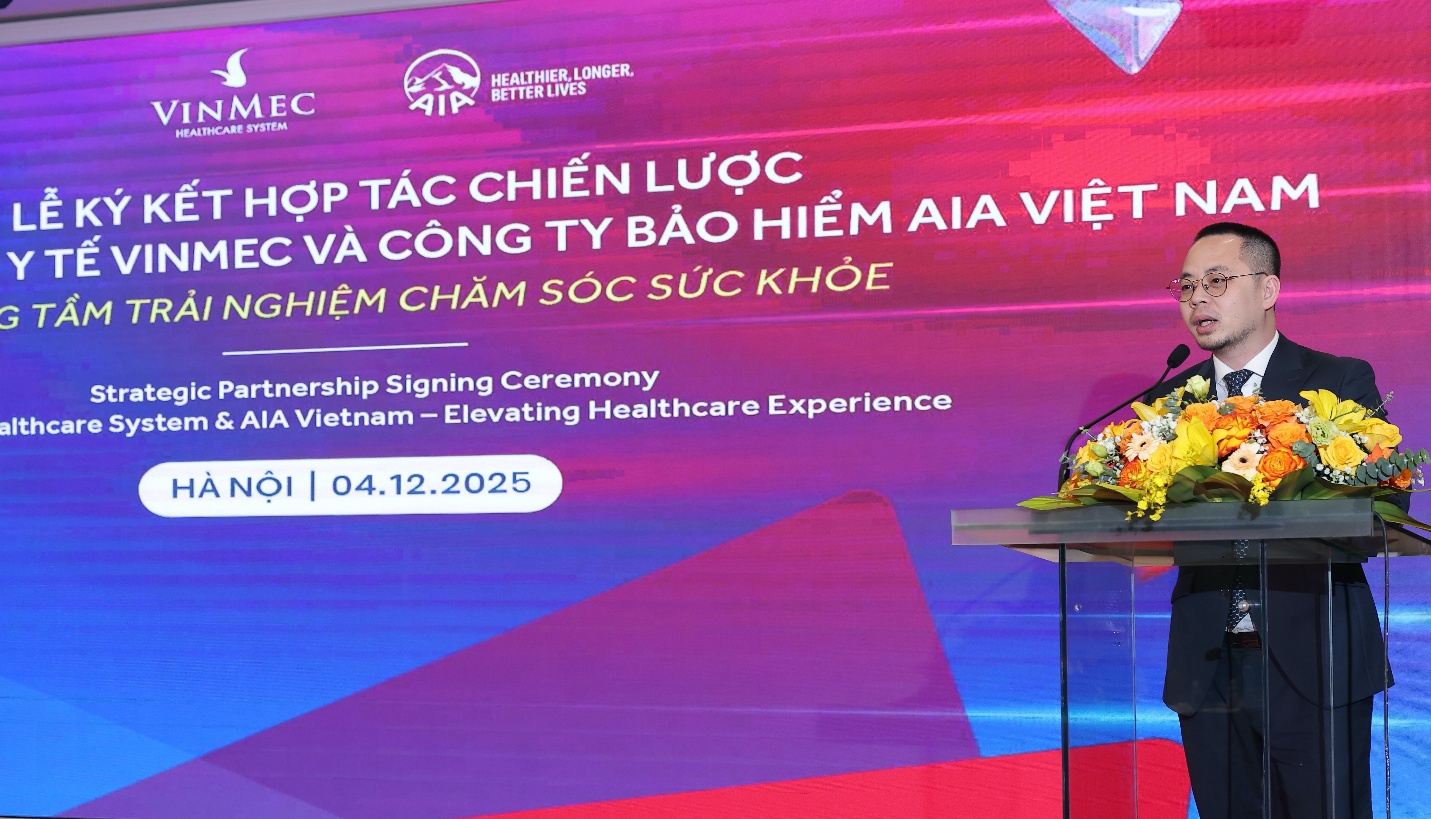AIA Việt Nam và Vinmec hợp tác chiến lược mở rộng hệ sinh thái chăm sóc sức khỏe cao cấp- Ảnh 2.