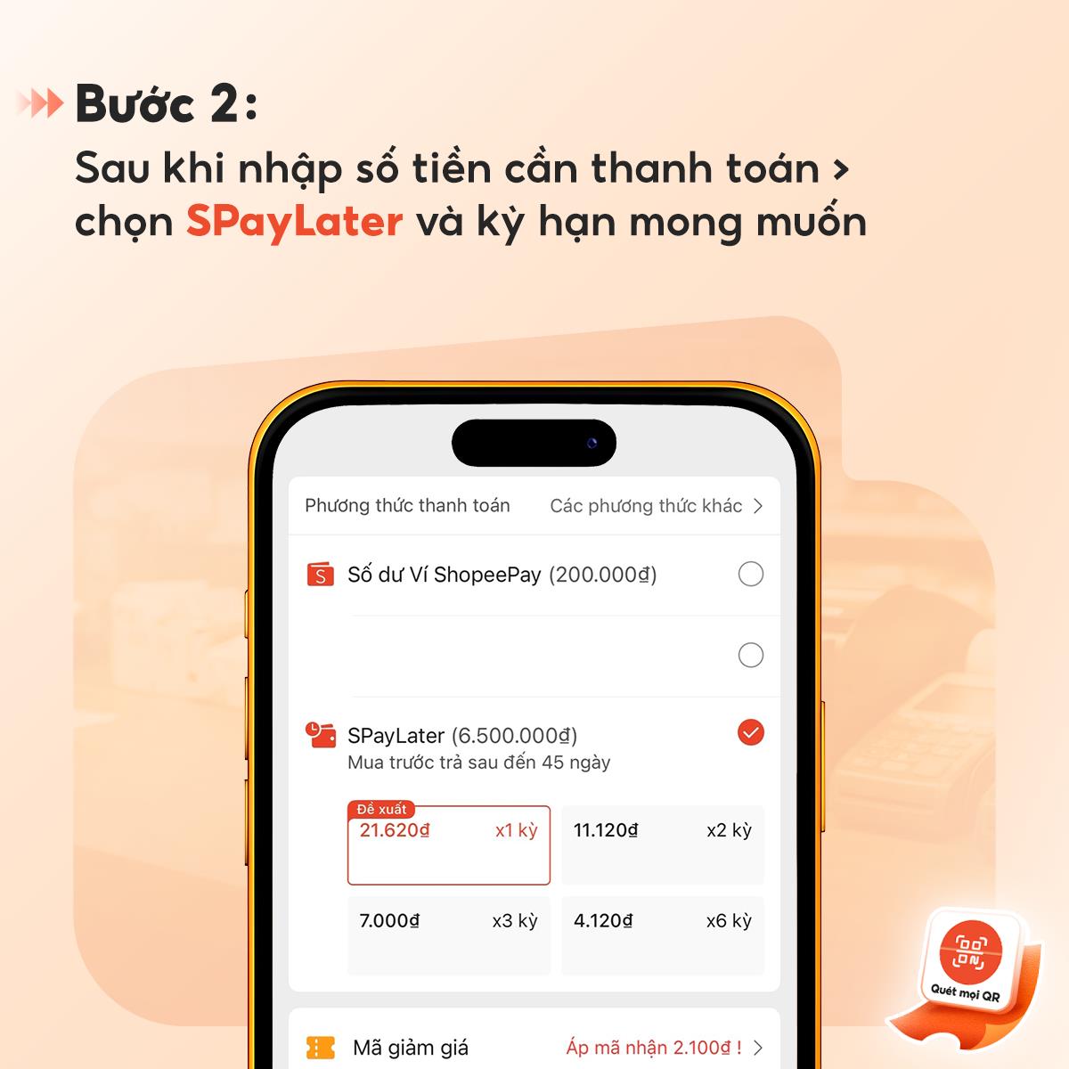 Hướng dẫn cách chi tiêu linh hoạt cùng SPayLater trên ứng dụng ShopeePay- Ảnh 3.
