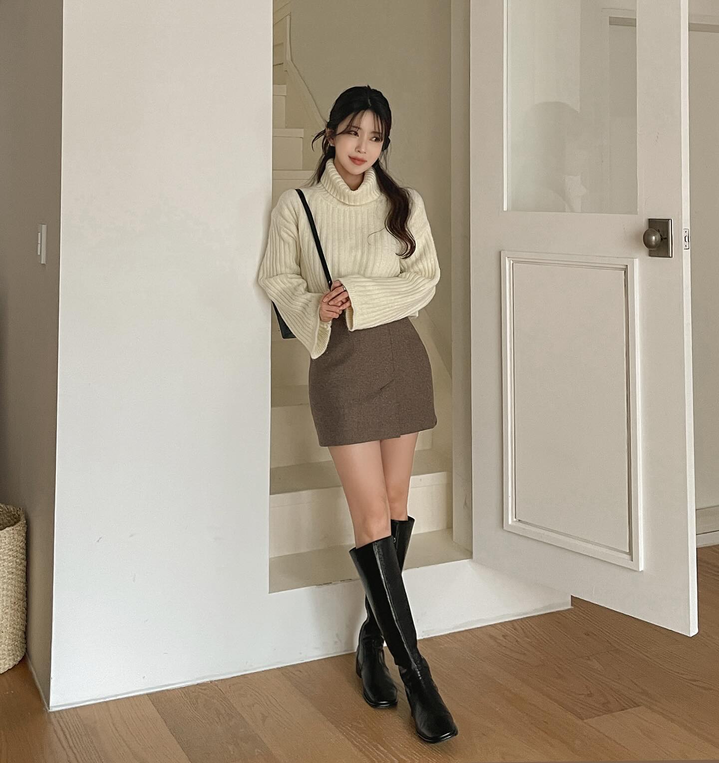 Phụ nữ Hàn có 4 cách mặc áo len đơn giản vô cùng, nhưng rất sành điệu- Ảnh 6. Phụ nữ Hàn có 4 cách mặc áo len đơn giản vô cùng, nhưng rất sành điệu- Ảnh 6.