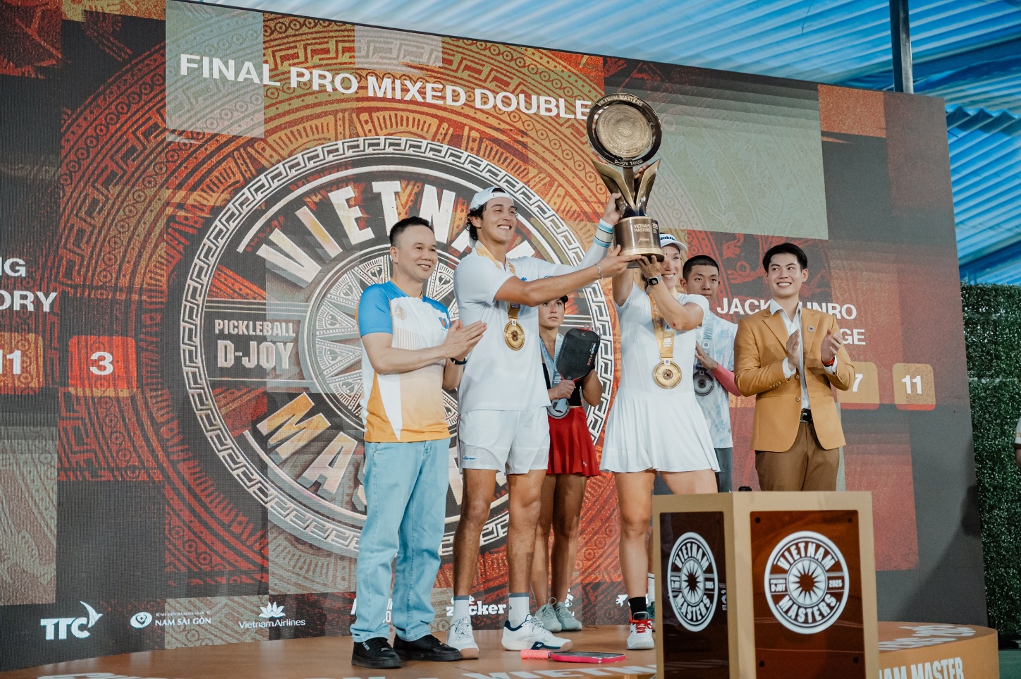 Pickleball D-Joy Vietnam Masters - Petrolimex Cup: Đỉnh cao Pickleball Việt Nam- Ảnh 2.