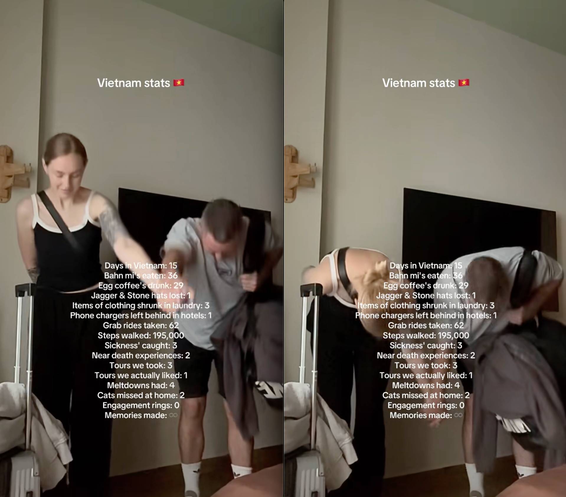 15 ngày ở Việt Nam, 2 khách Tây gây choáng với số bánh mì và cà phê trứng "ăn dữ dội" không tưởng- Ảnh 2. 15 ngày ở Việt Nam, 2 khách Tây gây choáng với số bánh mì và cà phê trứng "ăn dữ dội" không tưởng- Ảnh 2.