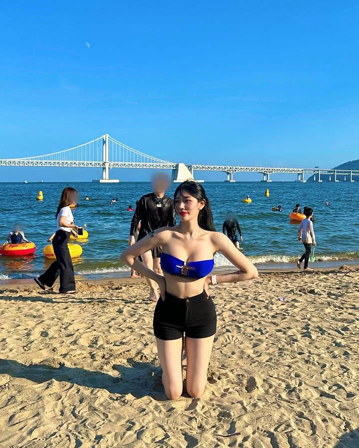 Hot girl Hàn Quốc hé lộ thân hình chuẩn mực giúp cô giành HCV thể hình- Ảnh 13. Hot girl Hàn Quốc hé lộ thân hình chuẩn mực giúp cô giành HCV thể hình- Ảnh 13.