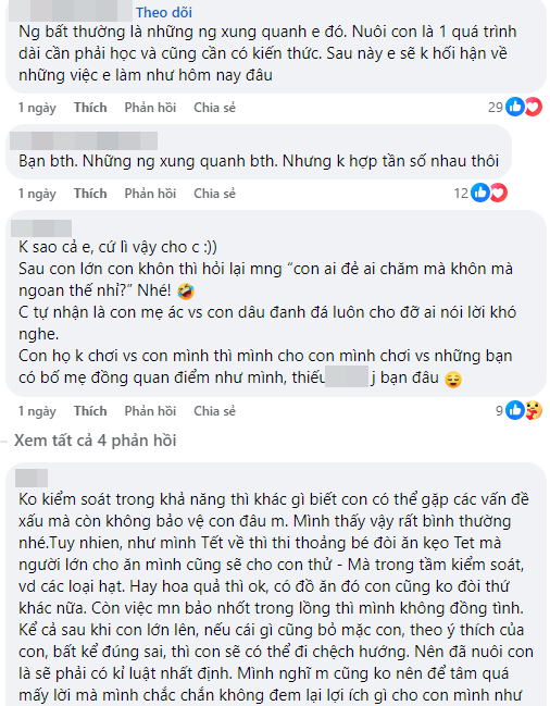 Mẹ bỉm rầu rĩ vì con bị họ hàng xa lánh, chê nuôi con kiểu "nhốt trong lồng", dân mạng nghe chuyện bất bình thay!- Ảnh 5.