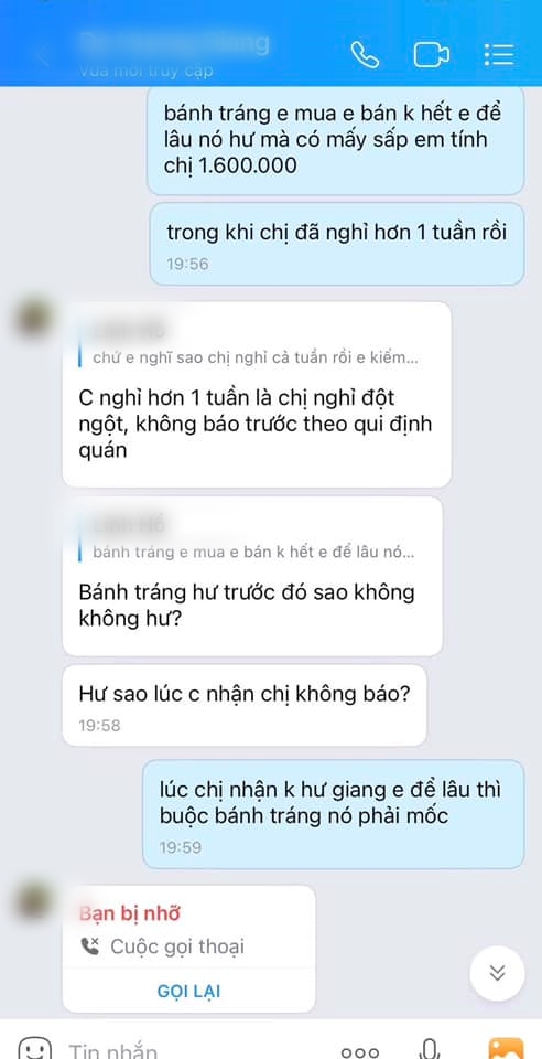 Chủ quán phở bị tố chèn ép nhân viên gây bức xúc: Nghỉ việc trừ "âm" lương, 5 sấp bánh tráng bồi thường 1,6 triệu?- Ảnh 3.