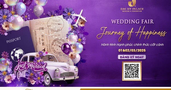 Triển lãm xu hướng cưới 2025 – Wedding Fair Journey of Happiness- Ảnh 1.