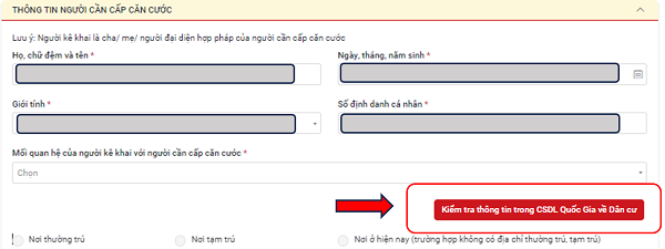 Cách nộp hồ sơ online cấp thẻ Căn cước cho trẻ em dưới 14 tuổi- Ảnh 9.