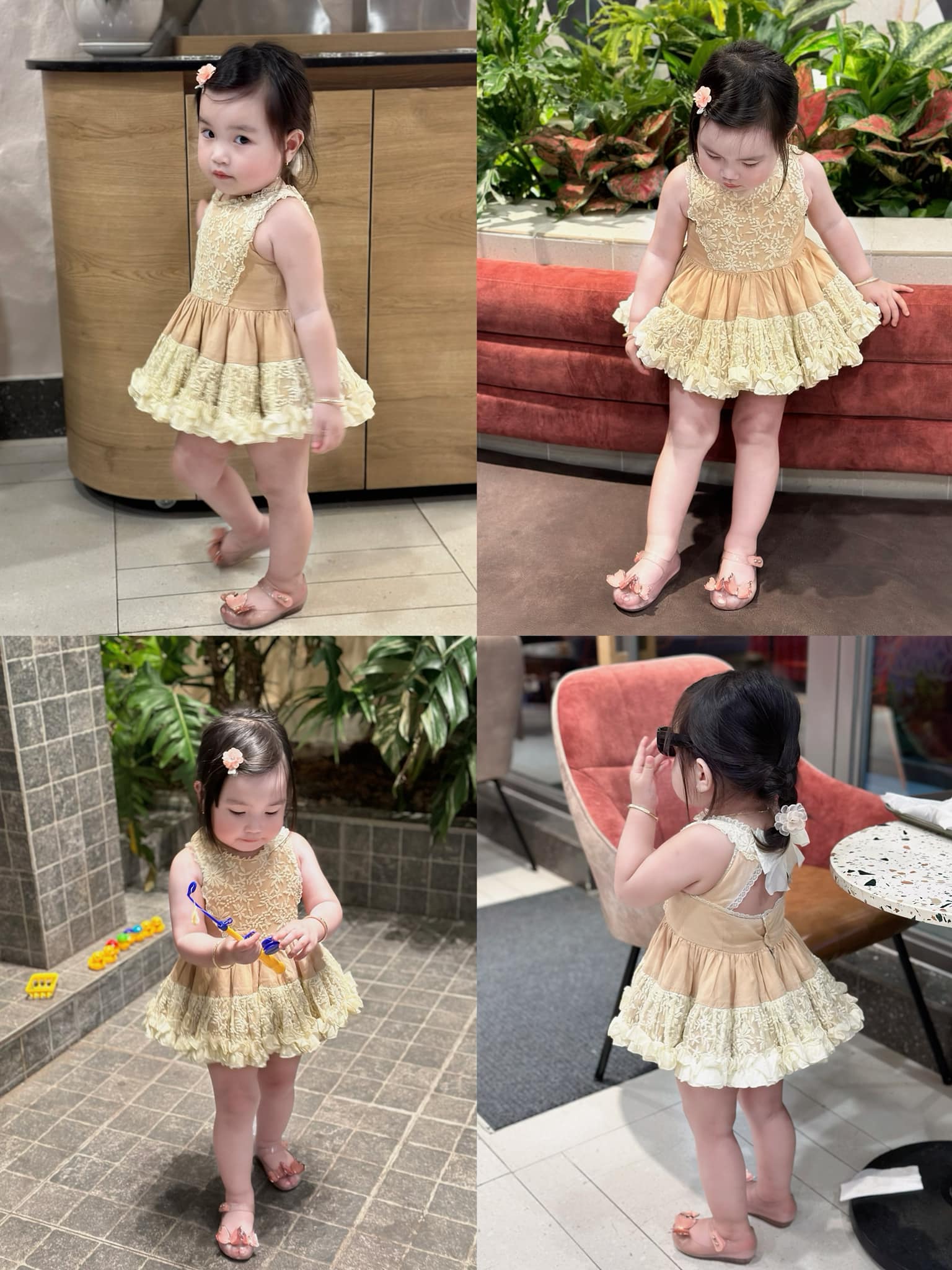 Em bé xinh yêu trong loạt váy Tây Ban Nha chưa bao giờ hết trend, mẹ sẵn sàng chi 1-3 triệu săn váy cho con- Ảnh 1.