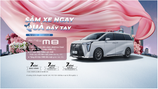 GAC MOTOR tưng bừng ưu đãi với chương trình khuyến mại tháng 3/2025- Ảnh 4.