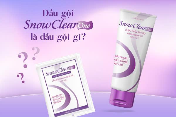 SnowClear One là dầu gội gì? Dầu gội SnowClear One có tốt không?- Ảnh 1.