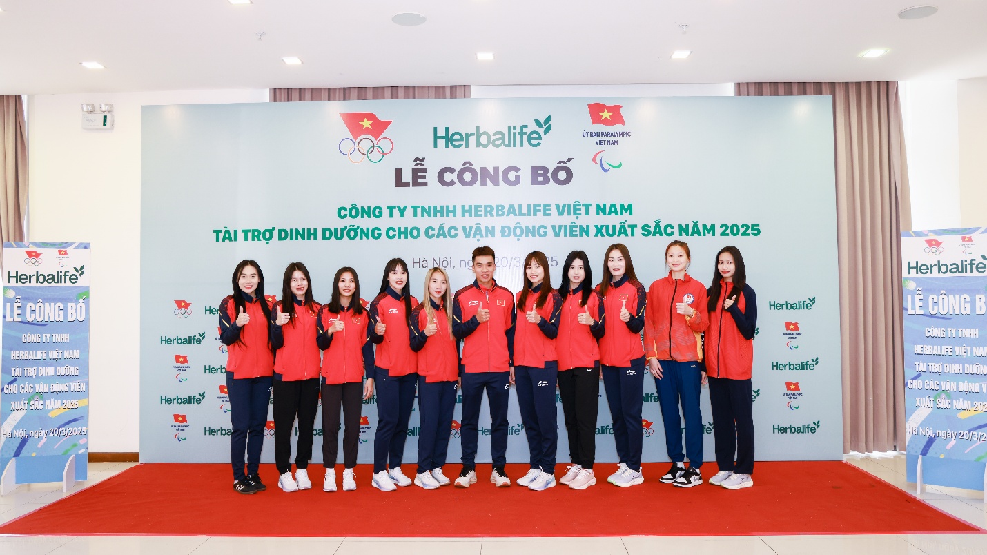Herbalife Việt Nam tài trợ sản phẩm dinh dưỡng cho các vận động viên xuất sắc Việt Nam trong năm 2025- Ảnh 3.