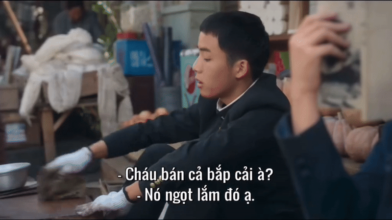 Nam chính "Khi Cuộc Đời Cho Bạn Quả Quýt" gây bão tại siêu thị Hàn, netizen thốt lên: "Quá trời cưng!"- Ảnh 1.