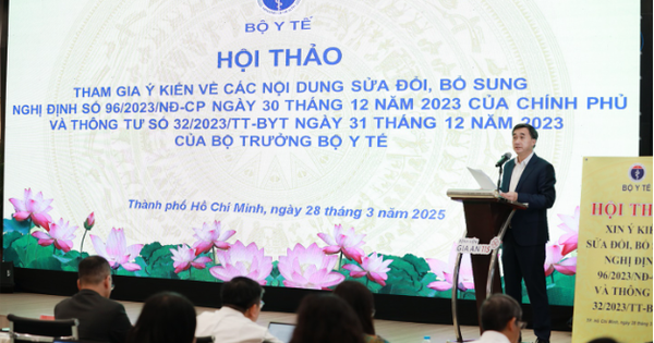Bộ Y tế tổ chức Hội thảo về sửa đổi, bổ sung Nghị định 96 và Thông tư 32- Ảnh 1.