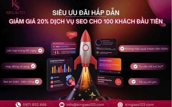 Kingseo 123 tiên phong xu hướng dịch vụ SEO tổng thể phát triển mạnh mẽ- Ảnh 1.