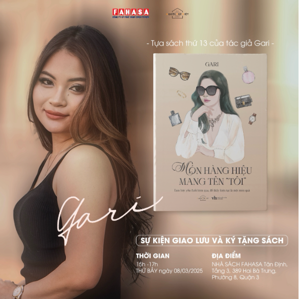 Nữ tác giả 29 tuổi trở lại gây bão với 'Món hàng hiệu mang tên tôi'- Ảnh 4. Nữ tác giả 29 tuổi trở lại gây bão với 'Món hàng hiệu mang tên tôi'- Ảnh 4.