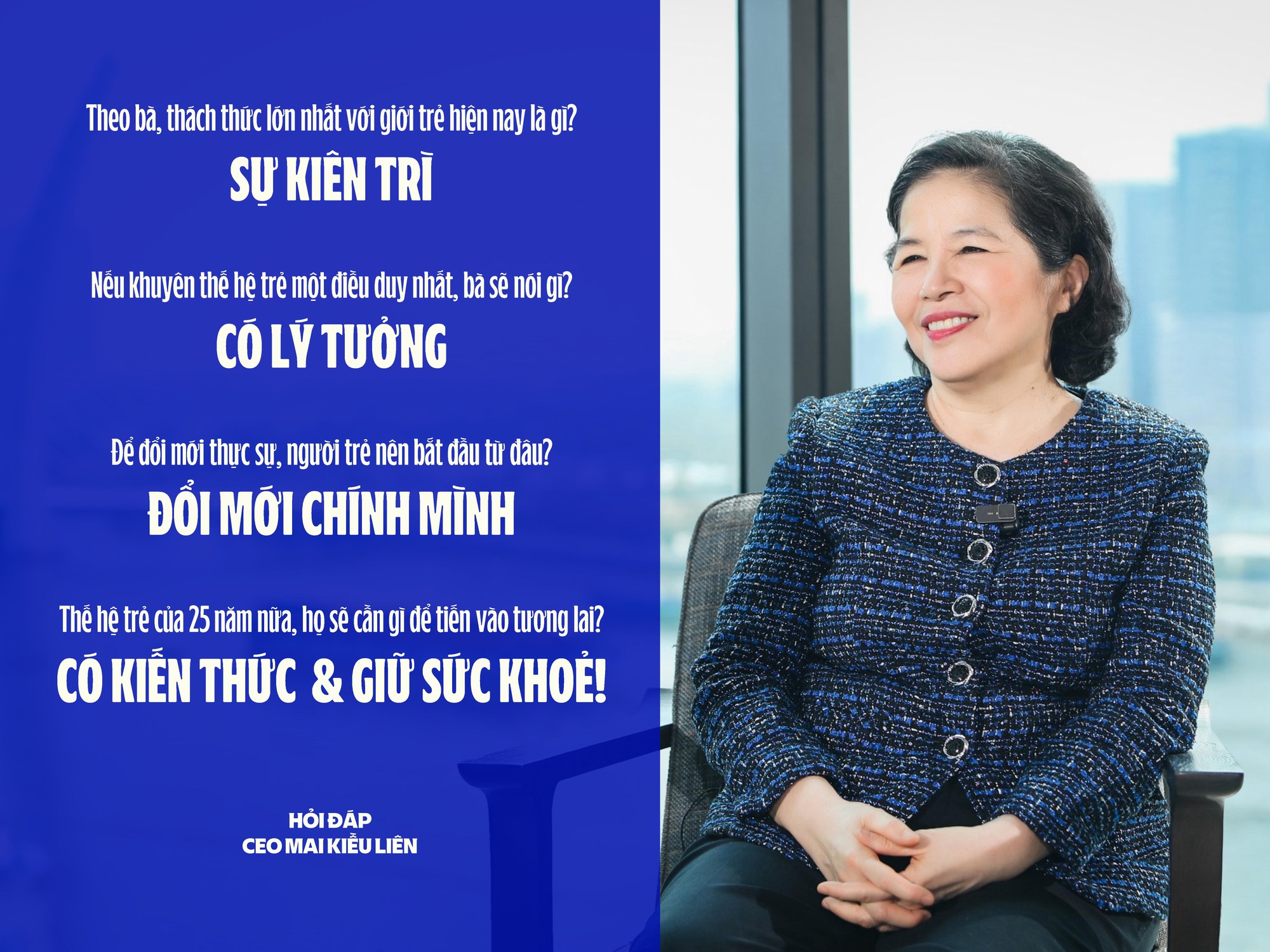 Bà Mai Kiều Liên: lần đầu tiết lộ câu chuyện tuổi trẻ và 2 điều cần cho một thế hệ đổi mới- Ảnh 5. Bà Mai Kiều Liên: lần đầu tiết lộ câu chuyện tuổi trẻ và 2 điều cần cho một thế hệ đổi mới- Ảnh 5.