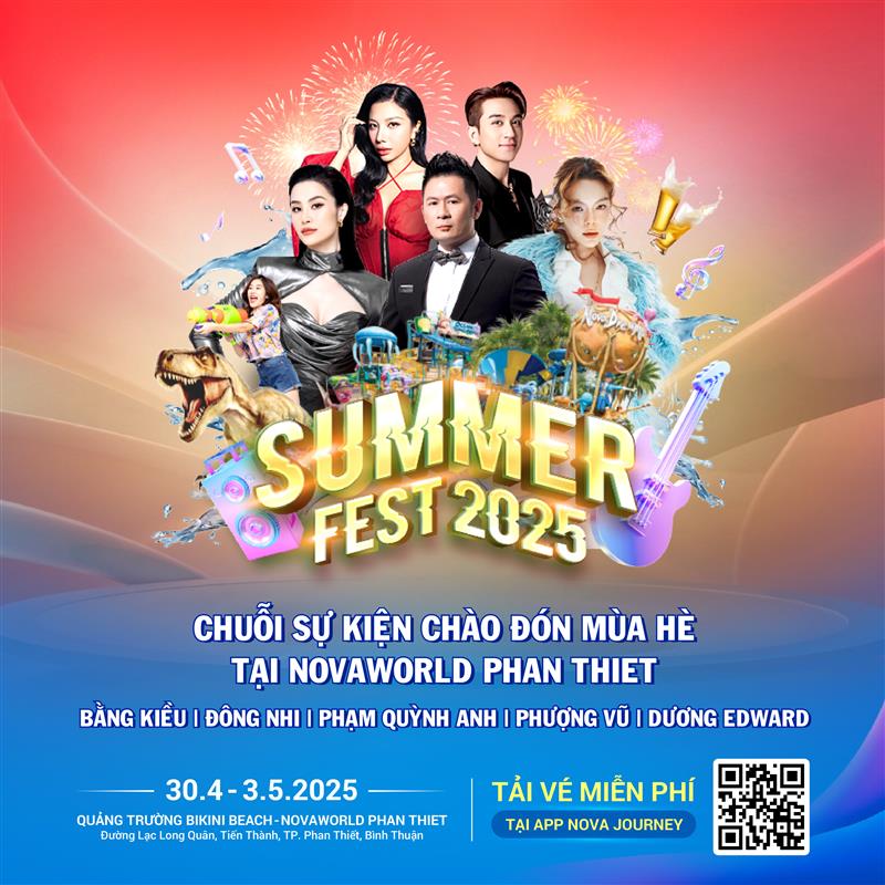 Summer Fest 2025: Đánh thức giác quan, bùng nổ cảm xúc tại “Thành phố triệu niềm vui”- Ảnh 1. Summer Fest 2025: Đánh thức giác quan, bùng nổ cảm xúc tại “Thành phố triệu niềm vui”- Ảnh 1.