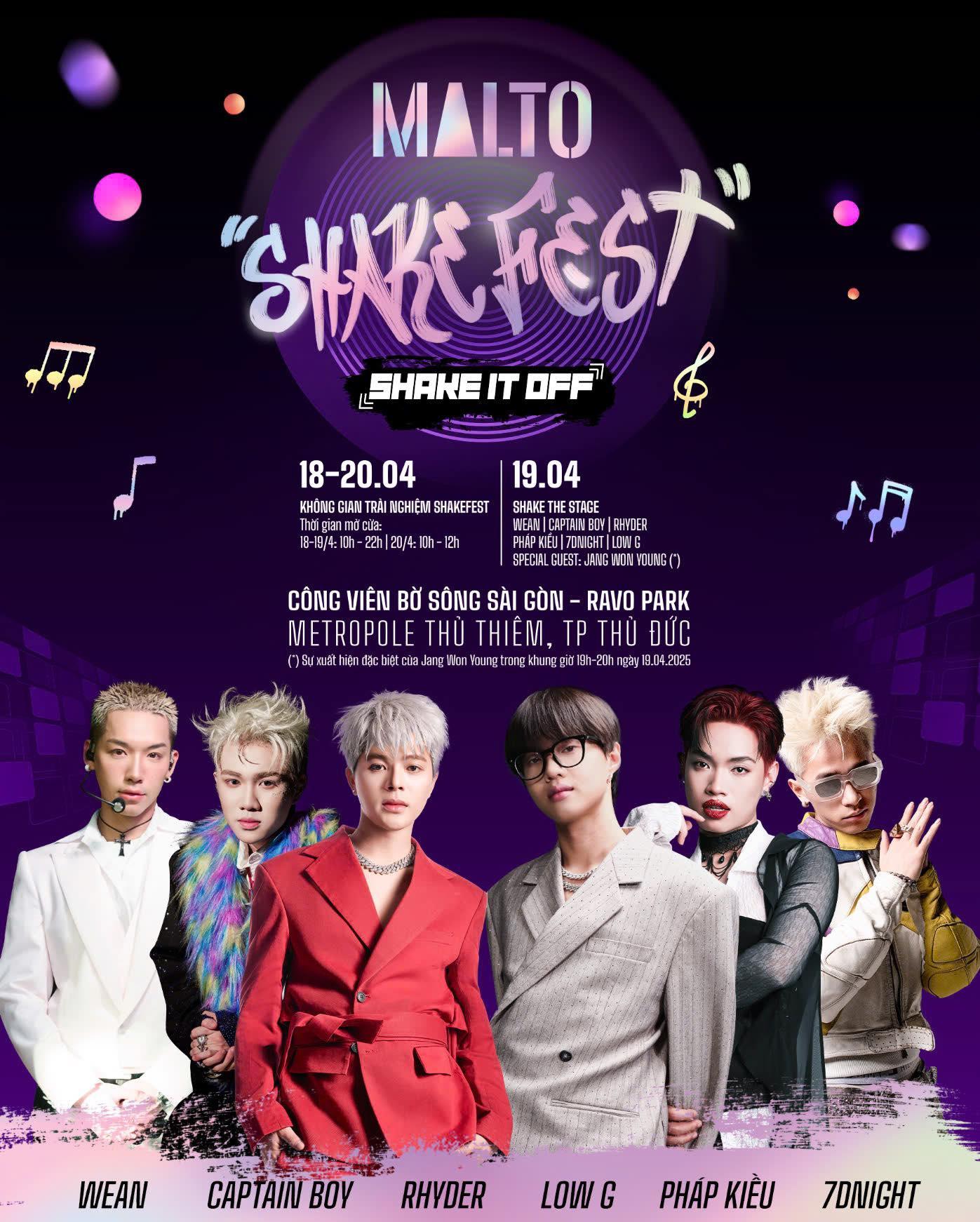 MALTO ShakeFest - Jang Won Young xuất hiện cùng dàn line up khủng hứa hẹn quẩy banh nóc- Ảnh 4. MALTO ShakeFest - Jang Won Young xuất hiện cùng dàn line up khủng hứa hẹn quẩy banh nóc- Ảnh 4.