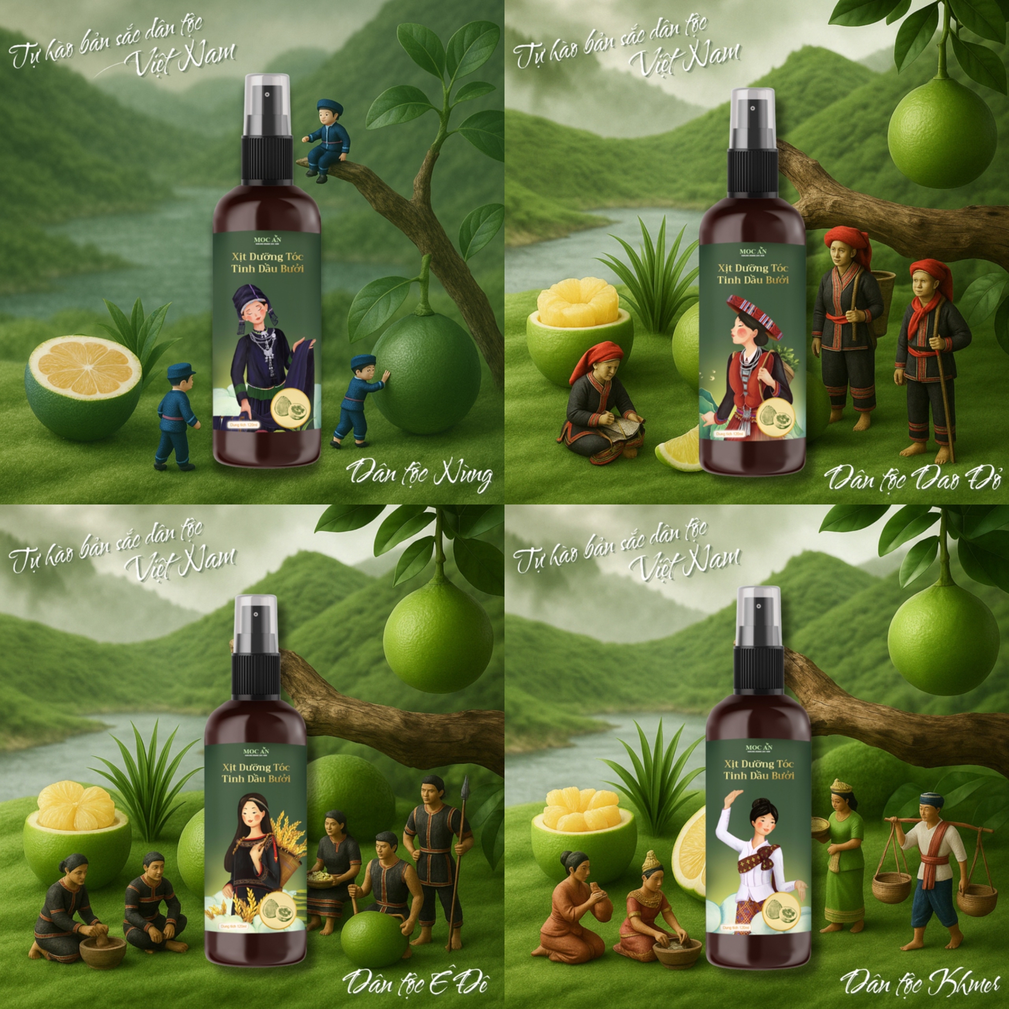Mộc Ân Haircare giới thiệu bộ sưu tập Mộc Ân Haircare giới thiệu bộ sưu tập