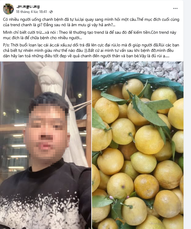 Sau trào lưu thải độc cà phê lại rộ lên trào lưu dùng nước cốt chanh trị bệnh: Tưởng “chữa lành”, ai ngờ hại thân- Ảnh 1.