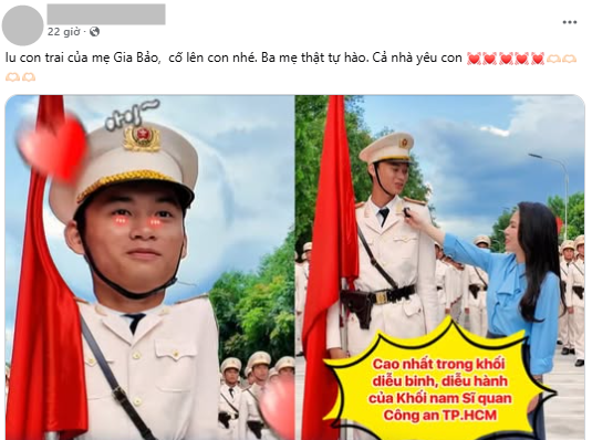 Tình cờ gặp 1 người đặc biệt khi đang hợp luyện diễu binh, ánh mắt của chiến sĩ làm cả triệu người Tình cờ gặp 1 người đặc biệt khi đang hợp luyện diễu binh, ánh mắt của chiến sĩ làm cả triệu người