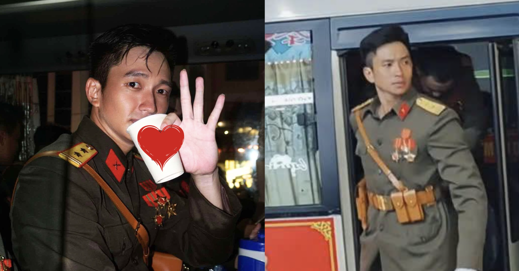 Đóng góp của Hoàng Hiệp trong lễ diễu binh