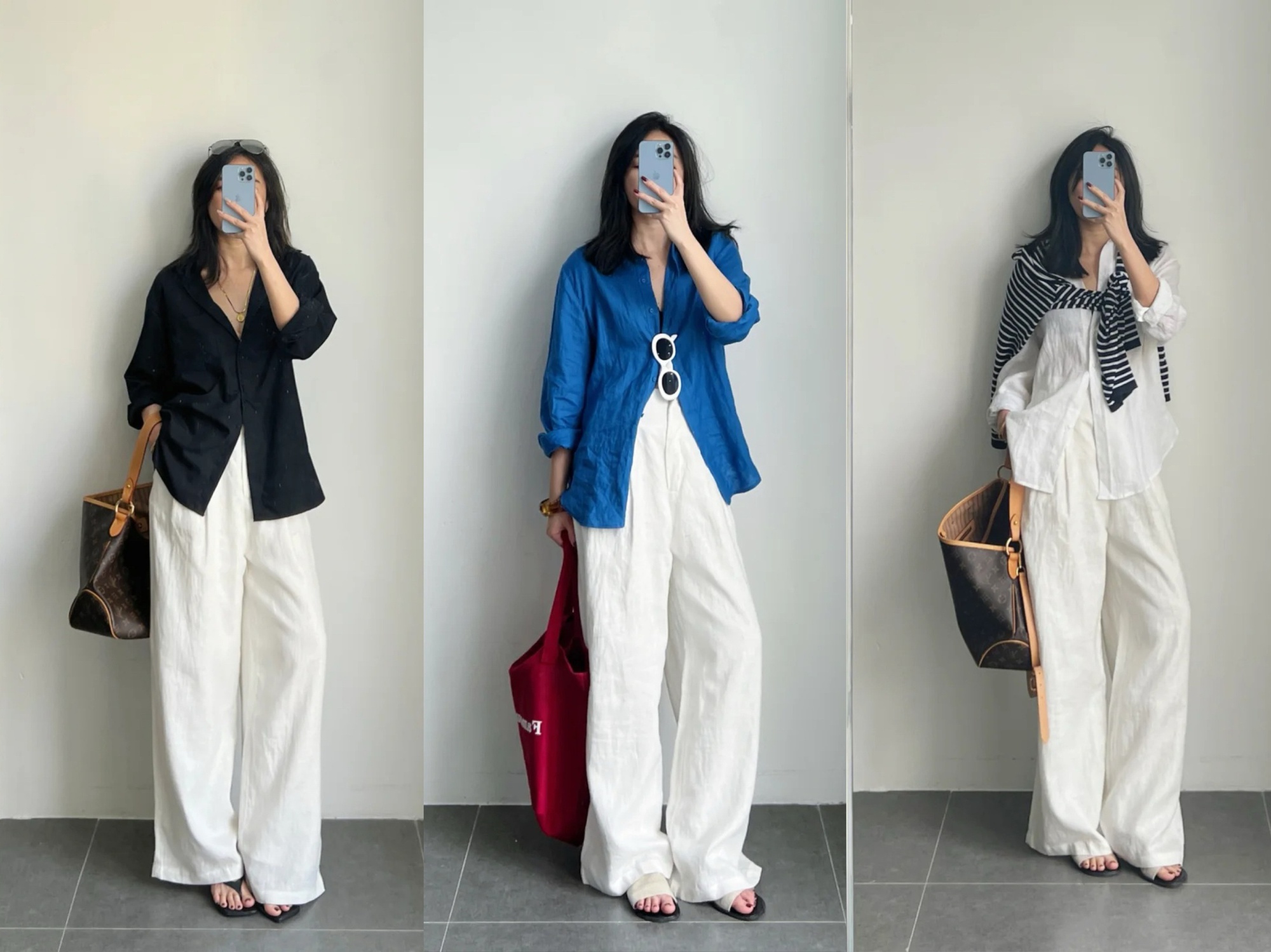 Phụ nữ ngoài 30 nên có ít nhất 1 chiếc quần ống rộng trong tủ đồ hè này, vì sao?- Ảnh 7. Phụ nữ ngoài 30 nên có ít nhất 1 chiếc quần ống rộng trong tủ đồ hè này, vì sao?- Ảnh 7.