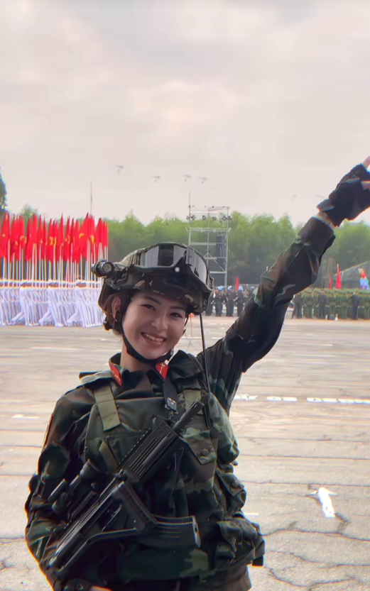 Nữ sĩ quan xinh đẹp kể về quá trình luyện tập dưới cái nắng 36 độ: Sợ nhất là động tác tưởng đơn giản này!- Ảnh 6.