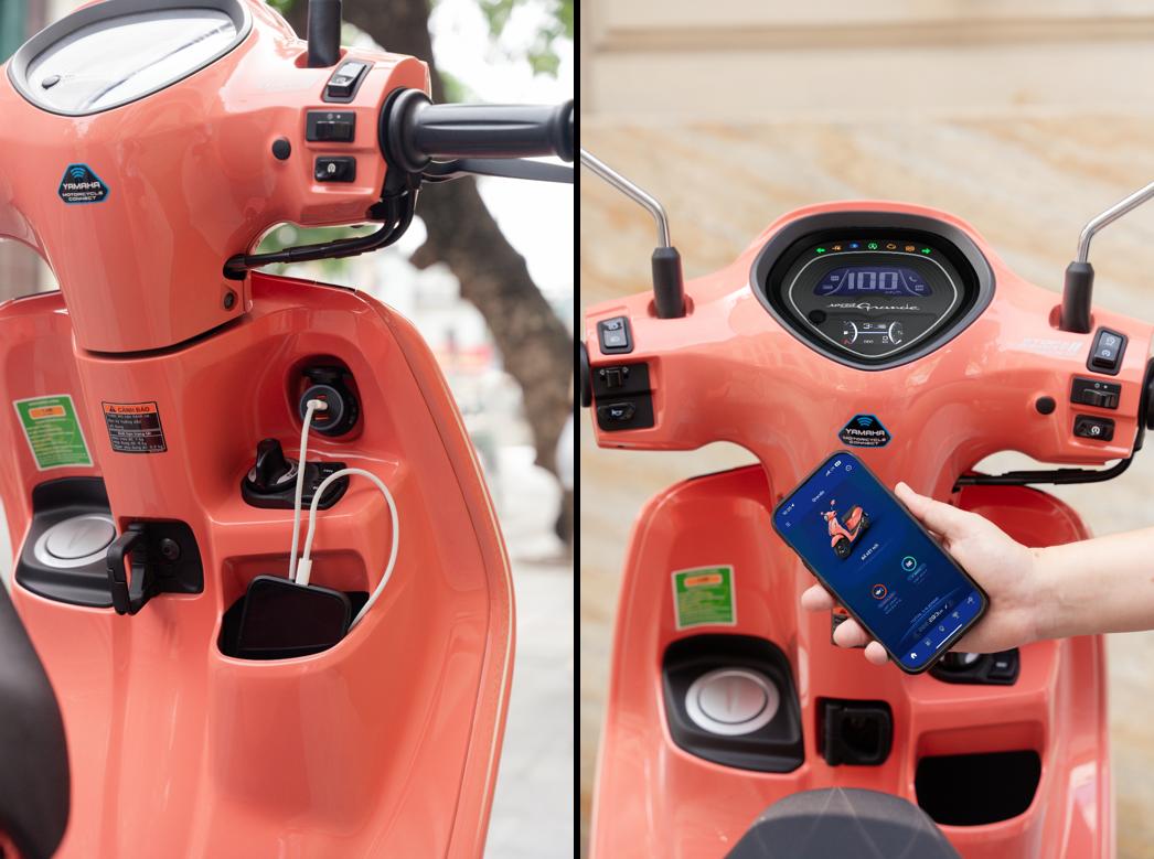 Bóc tách những tính năng 'đắt giá' trên xe tay ga Yamaha Grande- Ảnh 4.