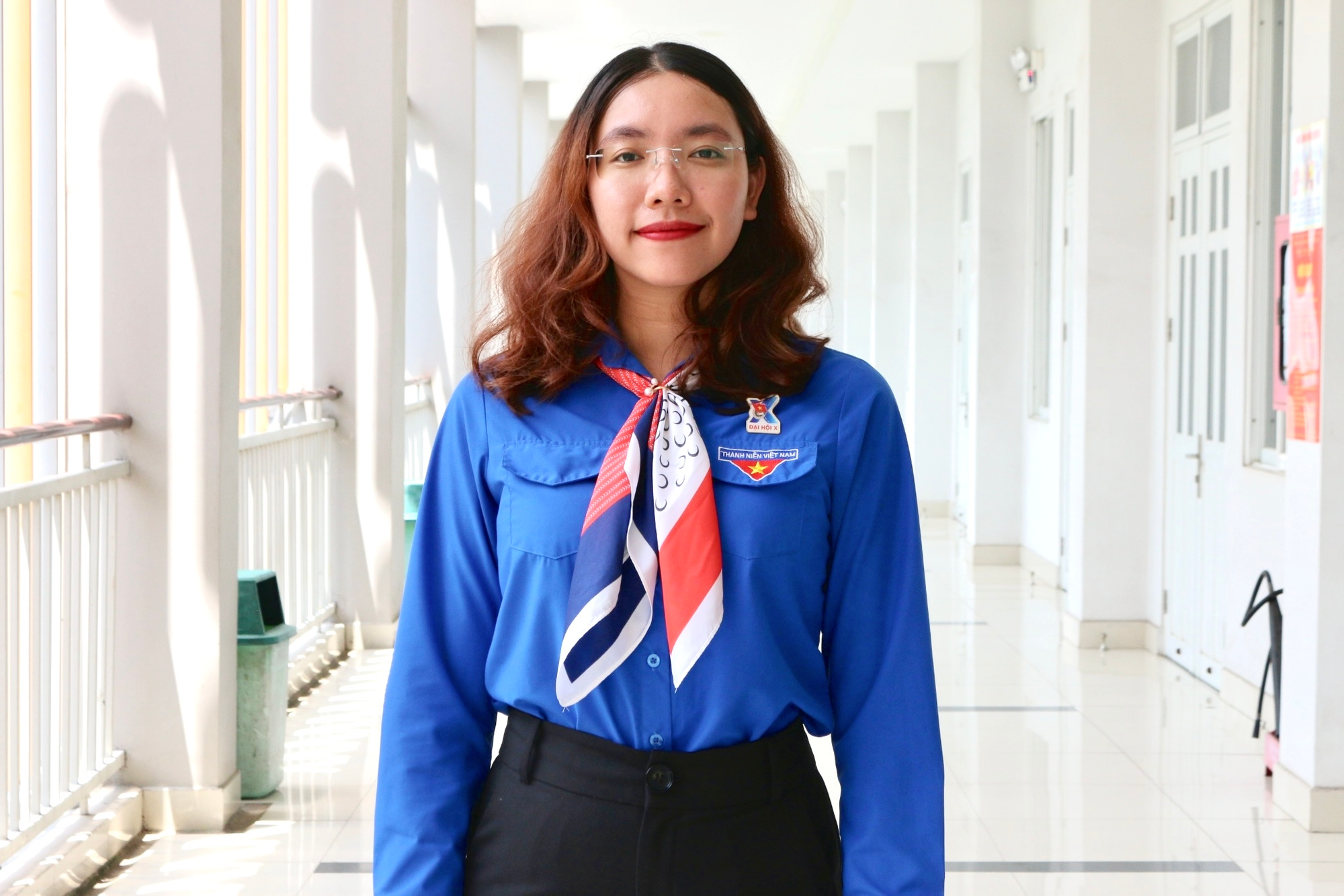Chân dung cô gái đại diện thế hệ trẻ phát biểu tại Lễ kỷ niệm 50 năm Giải phóng miền Nam, thống nhất đất nước- Ảnh 2.