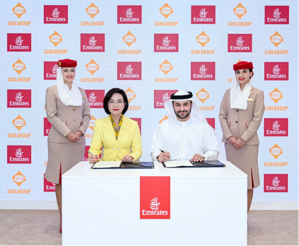 Emirates và Sun Group ký kết hợp tác chiến lược- Ảnh 2.