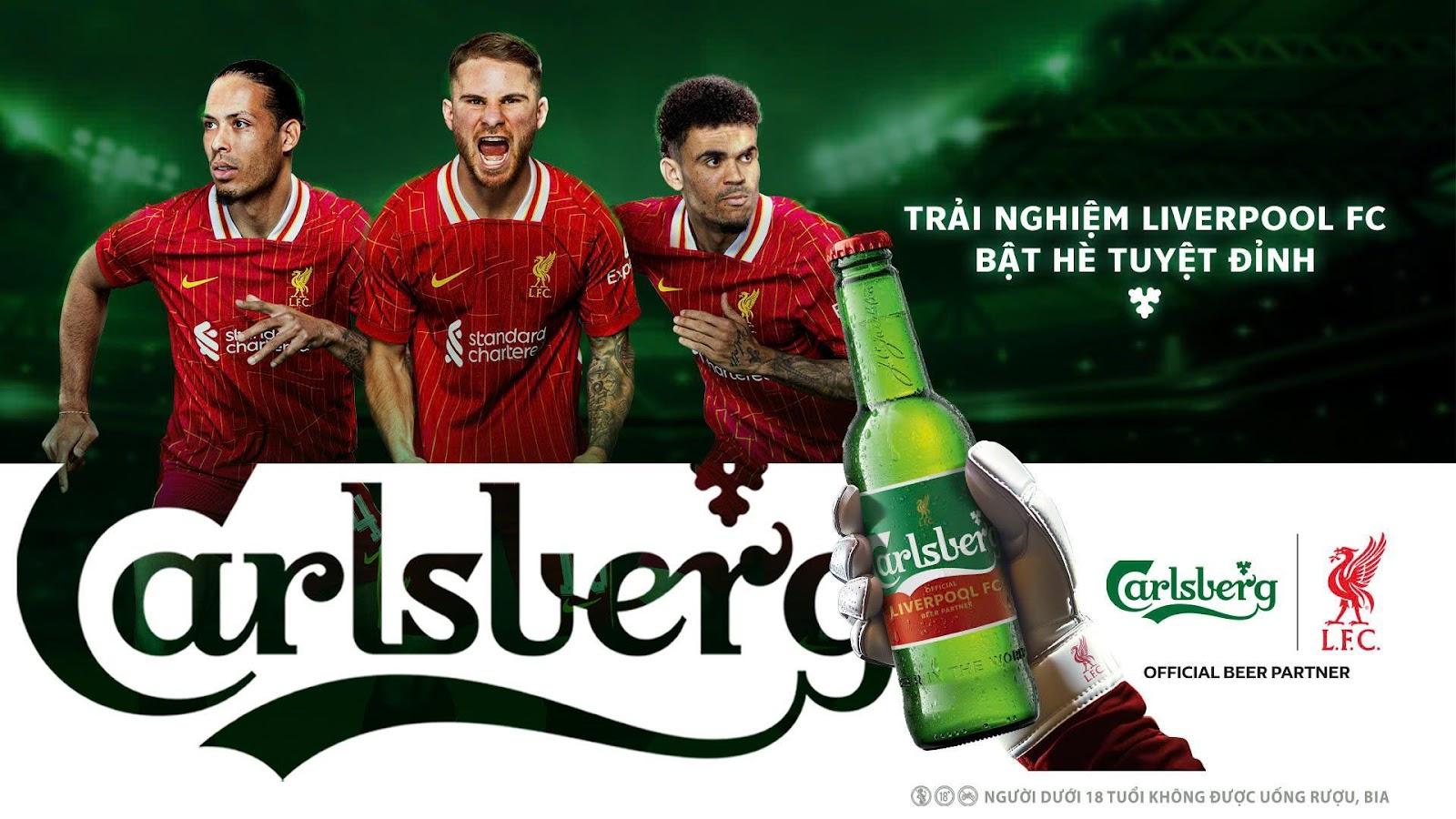 Mừng Liverpool đăng quang sớm, Carlsberg “thưởng nóng” fan bằng “vé vàng” đến Anfield- Ảnh 4. Mừng Liverpool đăng quang sớm, Carlsberg “thưởng nóng” fan bằng “vé vàng” đến Anfield- Ảnh 4.