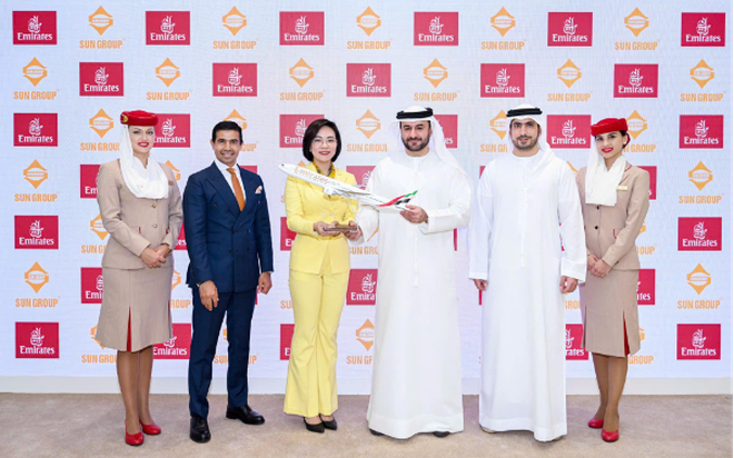 Emirates và Sun Group ký kết hợp tác chiến lược- Ảnh 1.