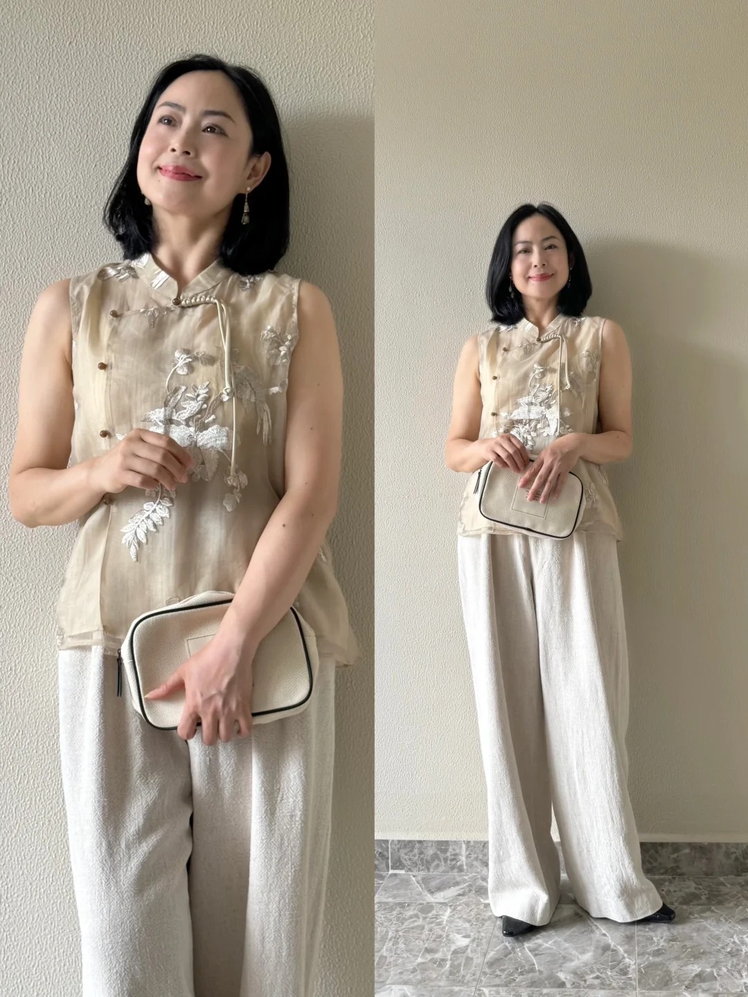 Phụ nữ trung niên mặc QUẦN ỐNG RỘNG theo 5 gợi ý này sẽ sang đến mức nào?- Ảnh 6.