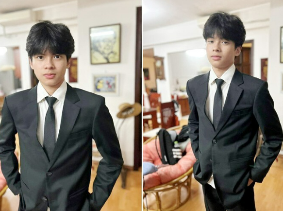 Nhóc tì hot nhất Bố Ơi Mình Đi Đâu Thế sau 10 năm: Visual siêu đẹp trai, thành tích học tập càng gây choáng- Ảnh 2.