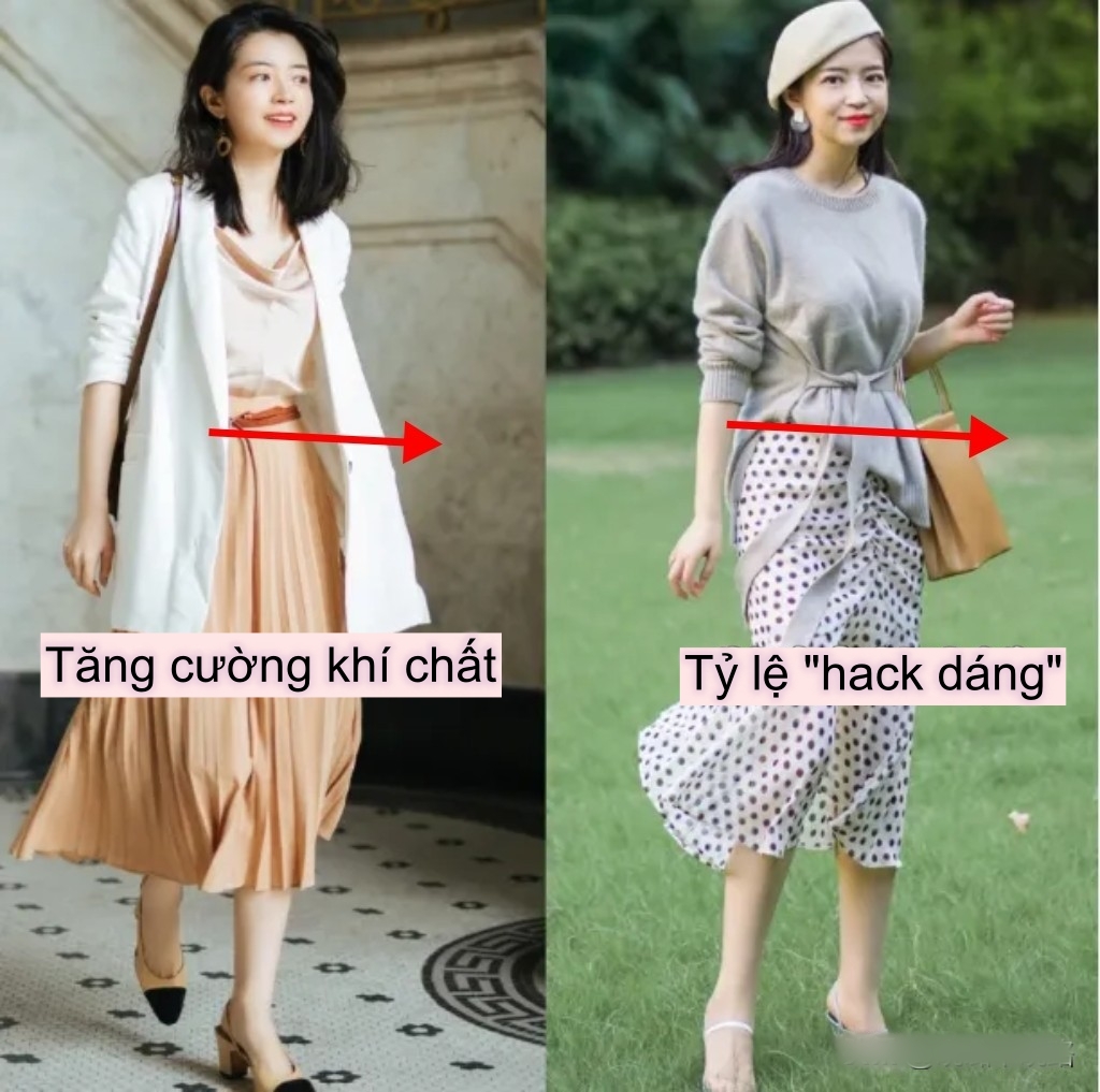 Phụ nữ trung niên muốn mặc đẹp? Chỉ cần váy và giày gót thấp là đủ!- Ảnh 6. Phụ nữ trung niên muốn mặc đẹp? Chỉ cần váy và giày gót thấp là đủ!- Ảnh 6.