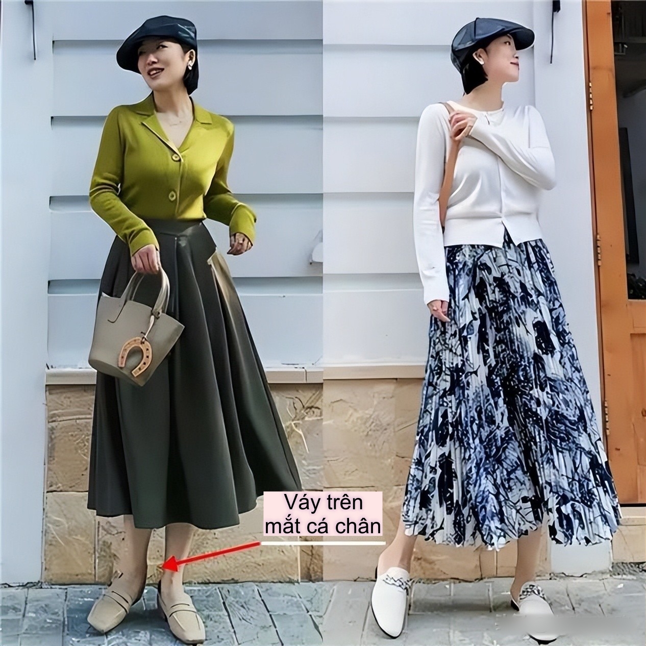 Phụ nữ trung niên muốn mặc đẹp? Chỉ cần váy và giày gót thấp là đủ!- Ảnh 5. Phụ nữ trung niên muốn mặc đẹp? Chỉ cần váy và giày gót thấp là đủ!- Ảnh 5.