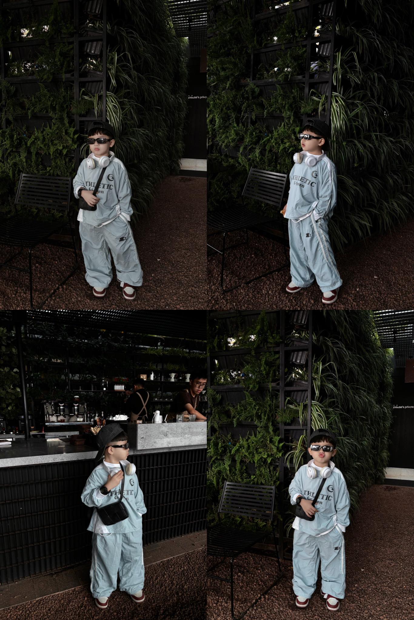 Outfit "tuyệt đối điện ảnh" của em bé 5 tuổi mê Đà Lạt, phong cách chững chạc nhưng vẫn đáng yêu- Ảnh 1.