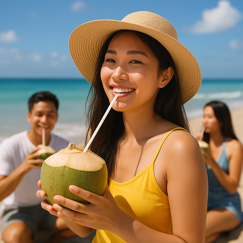 Tôi đi chơi vẫn chăm uống loại nước vừa lành vừa sạch này vì nó chống tia UV, ngăn sạm da cực tốt- Ảnh 1. Tôi đi chơi vẫn chăm uống loại nước vừa lành vừa sạch này vì nó chống tia UV, ngăn sạm da cực tốt- Ảnh 1.