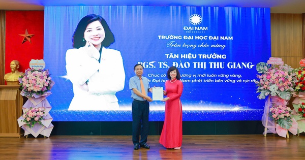 Hiệu trưởng mới của Đại học Đại Nam: Người phụ nữ của tư duy đổi mới và tinh thần kết nối- Ảnh 1.
