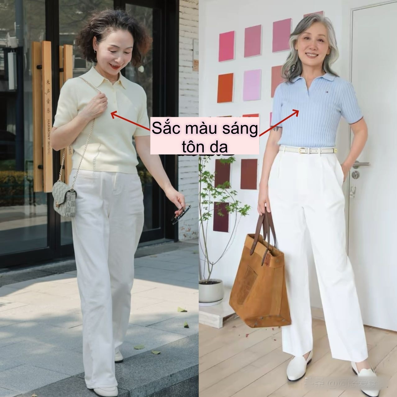 Hứa với tôi nhé, phụ nữ trung niên hãy tránh xa 4 kiểu áo này và thay bằng sơ mi hoặc áo Polo- Ảnh 9.