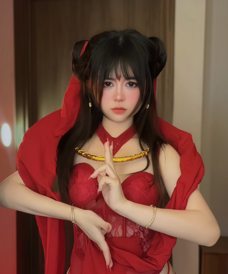 Tung màn cosplay Natra phiên bản táo bạo, nữ streamer khiến fan nam quên luôn bản gốc- Ảnh 6. Tung màn cosplay Natra phiên bản táo bạo, nữ streamer khiến fan nam quên luôn bản gốc- Ảnh 6.