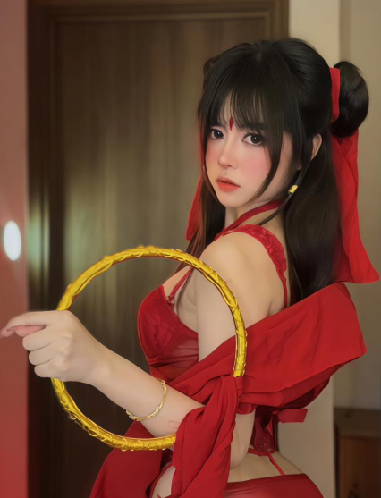 Tung màn cosplay Natra phiên bản táo bạo, nữ streamer khiến fan nam quên luôn bản gốc- Ảnh 5. Tung màn cosplay Natra phiên bản táo bạo, nữ streamer khiến fan nam quên luôn bản gốc- Ảnh 5.