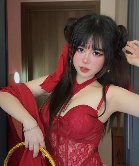 Tung màn cosplay Natra phiên bản táo bạo, nữ streamer khiến fan nam quên luôn bản gốc- Ảnh 2. Tung màn cosplay Natra phiên bản táo bạo, nữ streamer khiến fan nam quên luôn bản gốc- Ảnh 2.